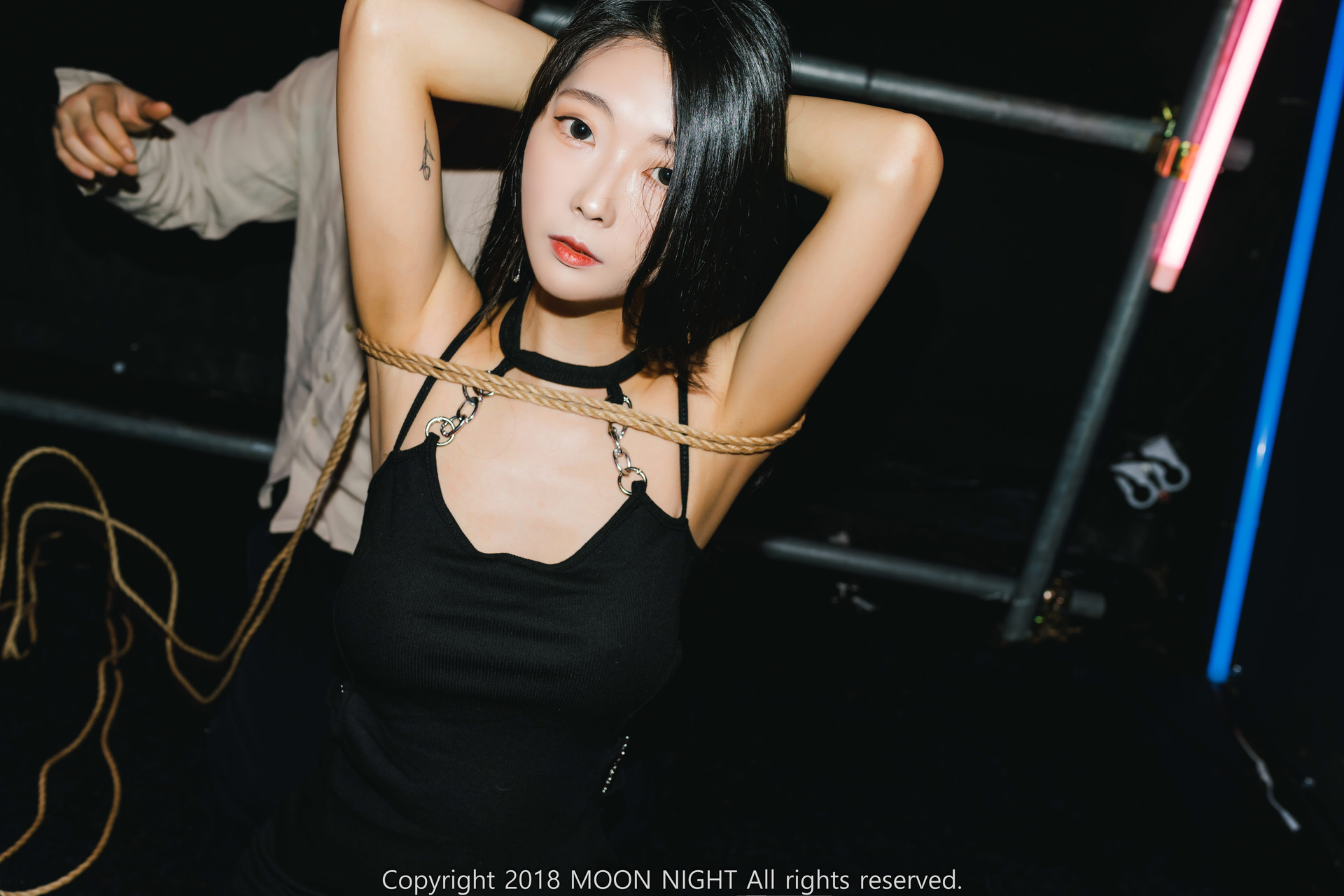 Mona 모나, [Moon Night Snap] SM Club 아트 본디지 (with 마스터) Set.01